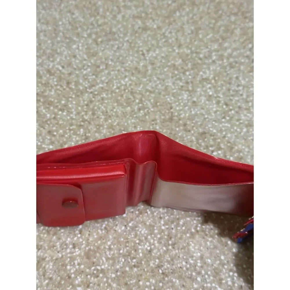 Hello Kitty 1976 Sanrio Red Suitcase Wallet with Handle 